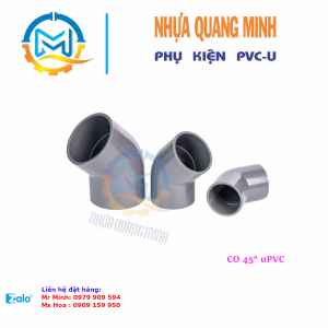 CO LƠI PVC (Co 45°) - BÌNH MINH