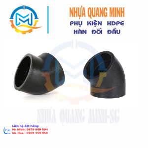 Co 45° HDPE (hàn âm dương)