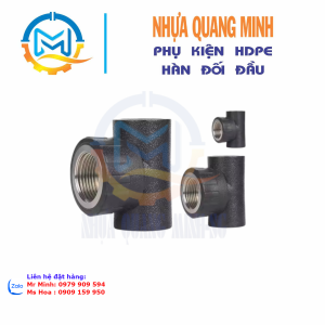 Tê ren trong HDPE (hàn âm dương)