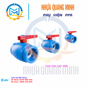 VAN TAY GẠT PPR- BÌNH MINH