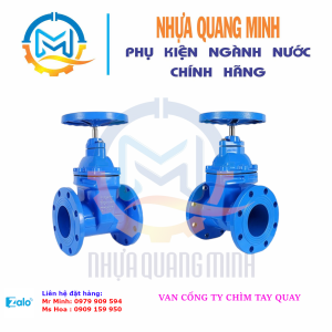 VAN CỔNG TY CHÌM (TAY QUAY)