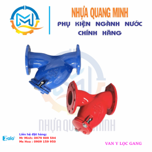 VAN LỌC Y MẶT BÍCH (GANG)