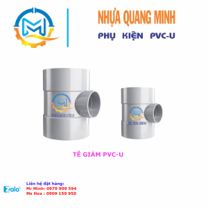 TÊ RÚT PVC -BÌNH MINH