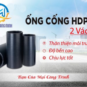 Ống gân xoắn HDPE 2 vách - Đạt Hòa