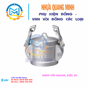 Khớp nối nhanh inox 304 camlock DC  – Inox Camlock Couplings