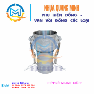 Khớp nối nhanh inox 304 camlock C  – Inox Camlock Couplings