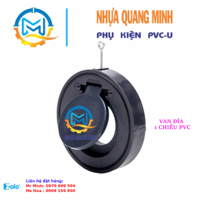 VAN 1 CHIỀU PVC DẠNG ĐĨA