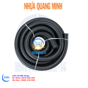 Ống gân xoắn HDPE 1 lớp Xẻ rãnh D100
